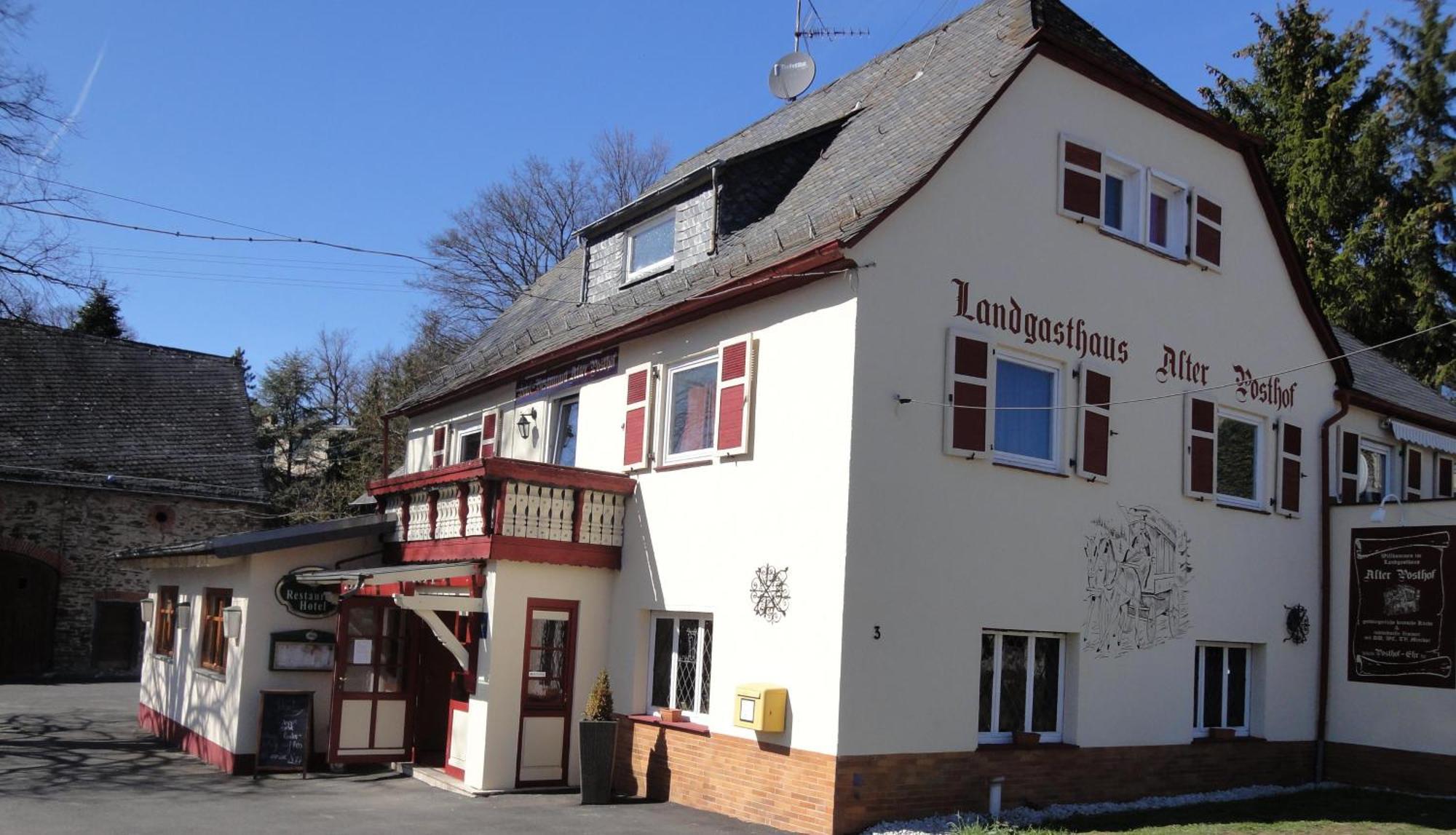 Landgasthaus Alter Posthof Halsenbach Esterno foto
