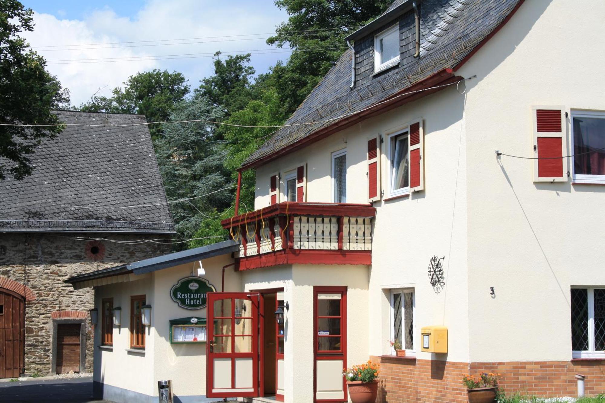 Landgasthaus Alter Posthof Halsenbach Esterno foto