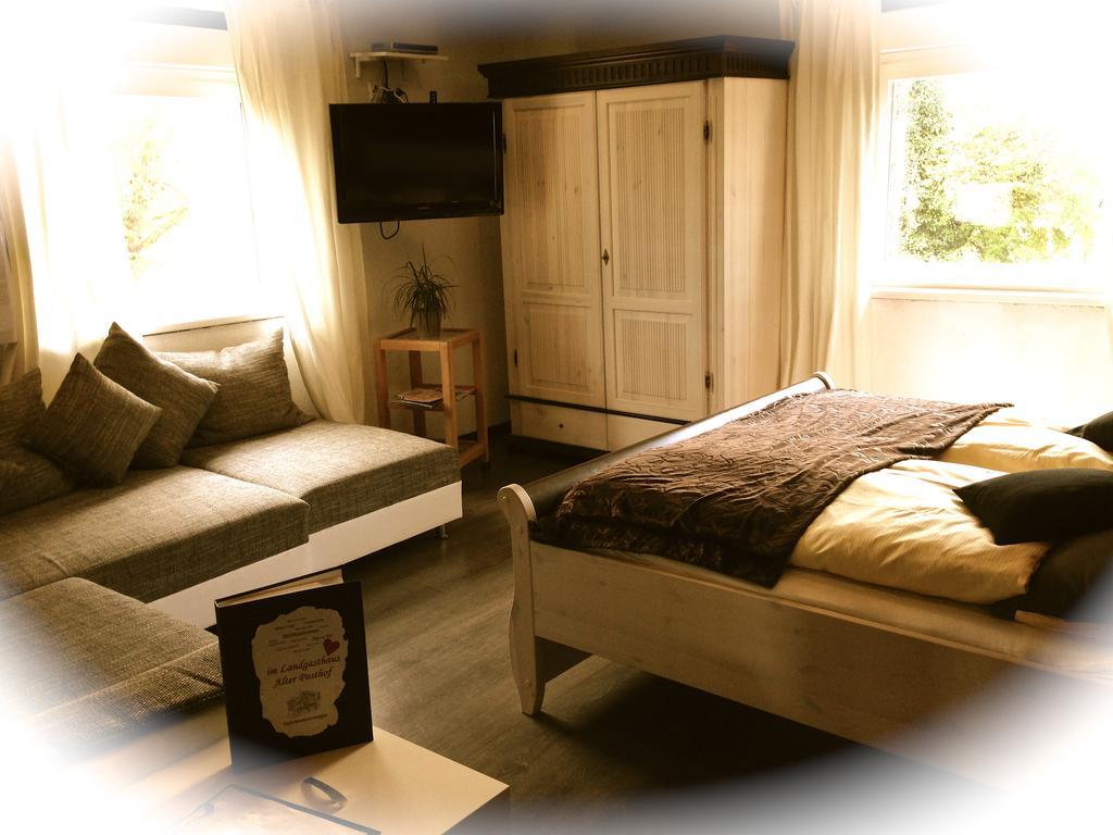 Landgasthaus Alter Posthof Halsenbach Esterno foto